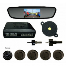 Tolató kamera/radar szett, tükörbe épített kijelzővel AUTO011